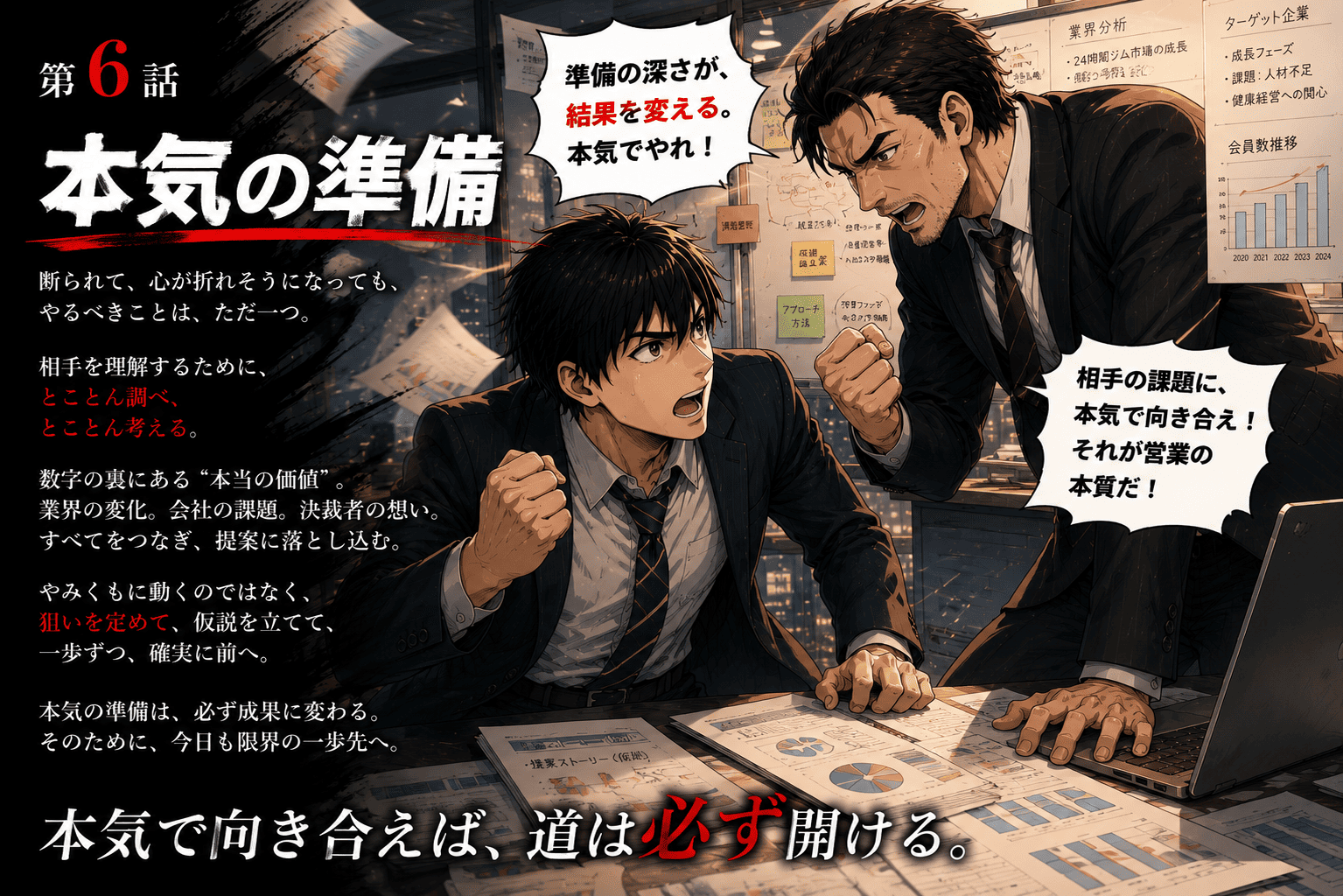 第6話「本気の準備」