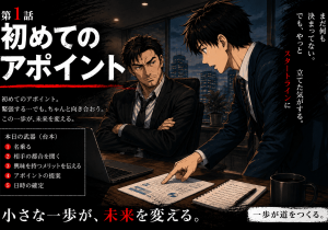 第1話「はじめてのアポイント」