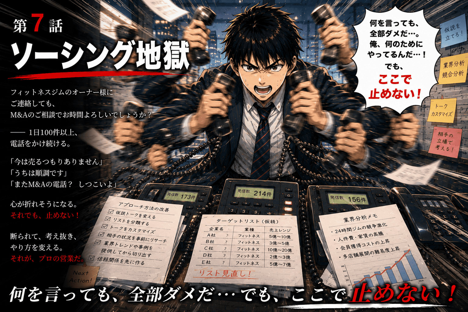 第7話「ソーイング地獄」