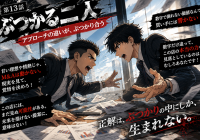 第13話「ぶるかる二人」