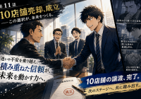 第10話「10店舗売却、成立」