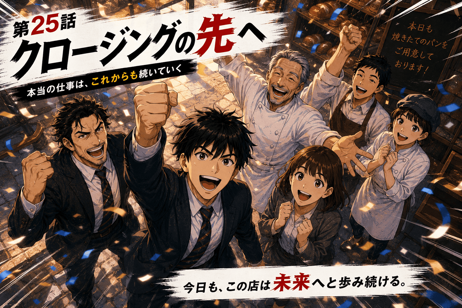 第25話「クロージングの先へ」