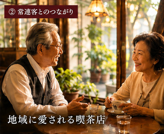 喫茶店のM&A 地域に愛される喫茶店