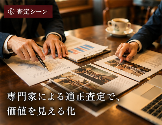 喫茶店のM&A 専門家による適正査定で、価値を見える化
