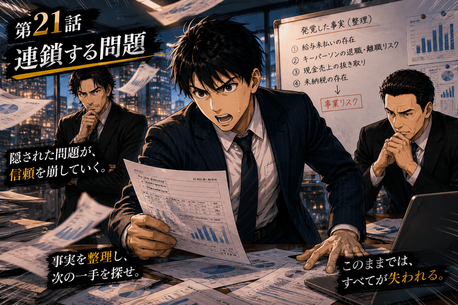 第21話「連鎖する問題」