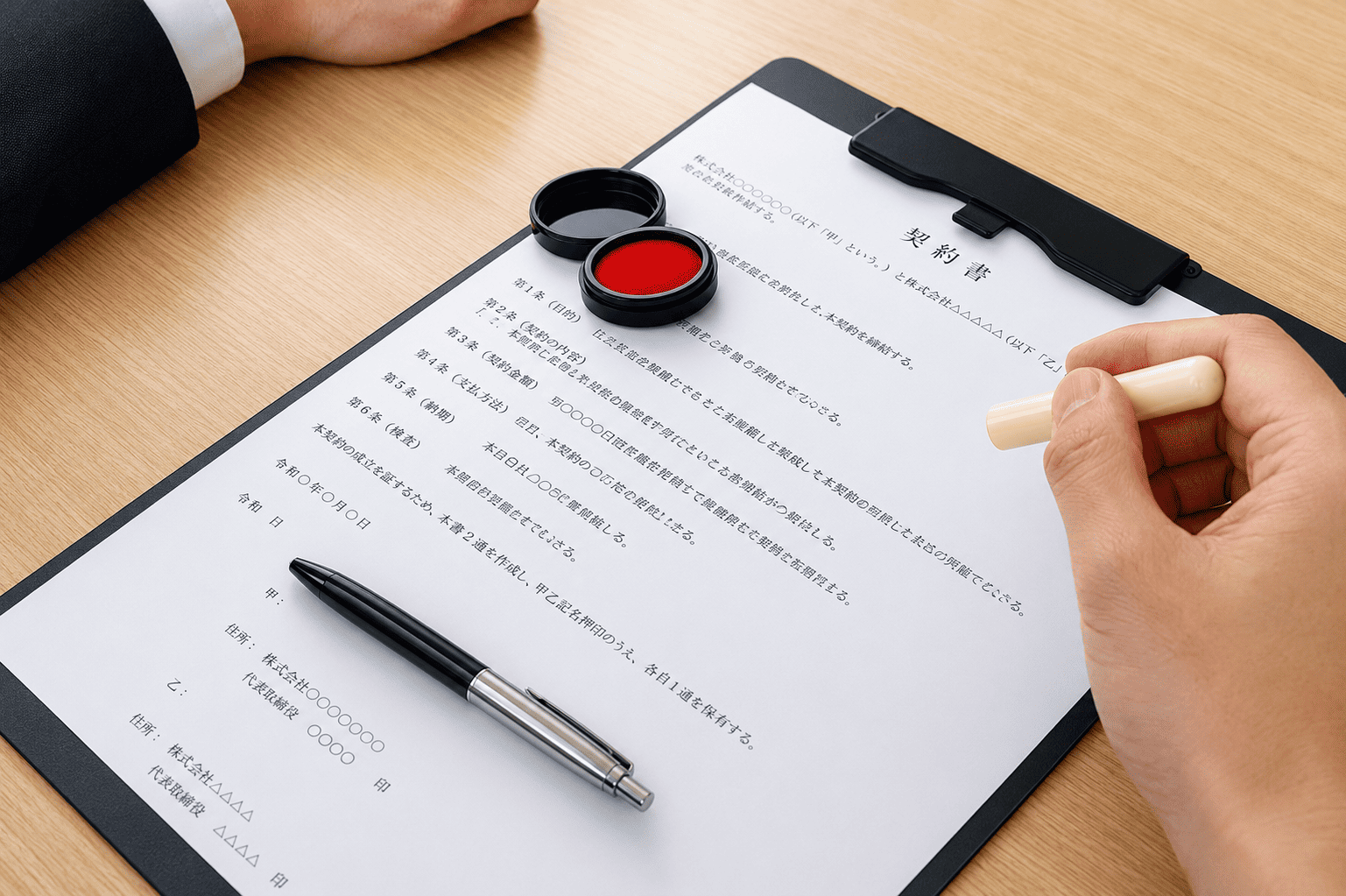 M&A契約書の締結