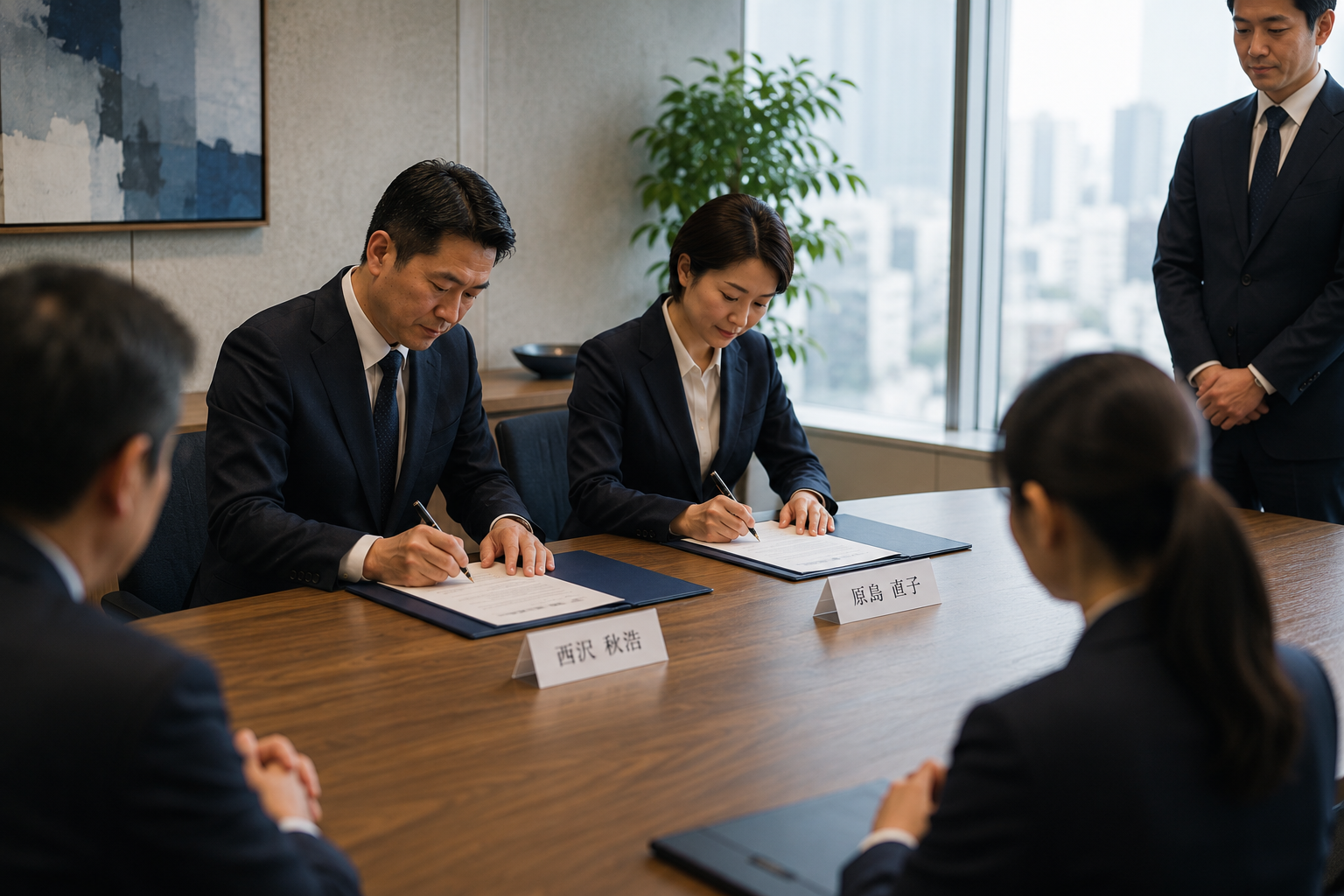 M&A契約書の締結