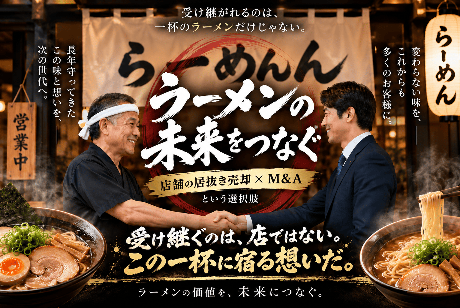 ラーメン店のM&Aガイド