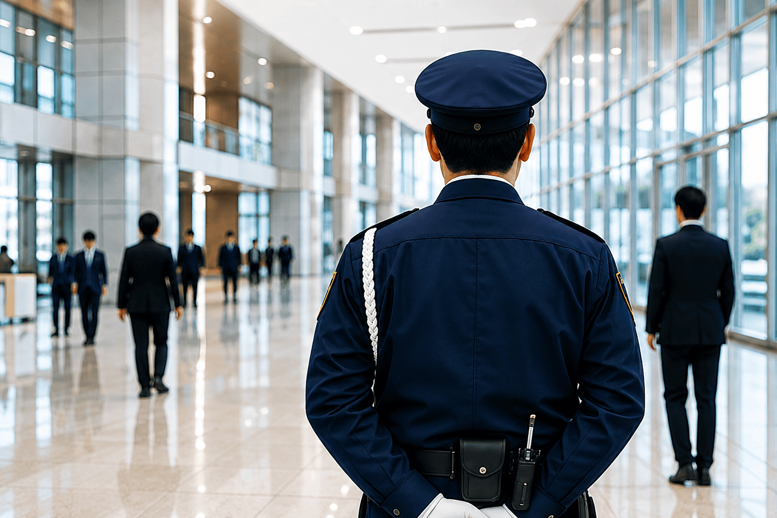 従業員・取引先へ伝えるタイミングを見極める警備会社